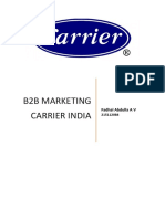 B2B Marketing Carrier India: Fadhal Abdulla A V