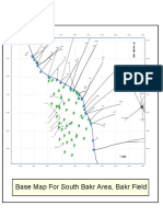 Base Map For South Bakr Area, Bakr Field: B102A B103 B76B B87 B93
