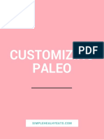 Customizing Paleo