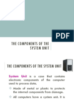 The Components of The System Unit