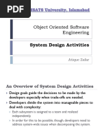 System Design Activities