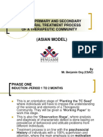 (Asian Model) : An Ideal Primary and Secondary Structural Treatment Process of A Therapeutic Community