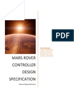 Mars Rover Controller Design Specification