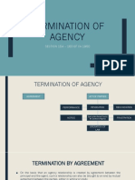 Termination of Agency