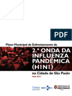 Plano Municipal Enfrentamento 2 Onda Influenza Cidade Sp Maio Final