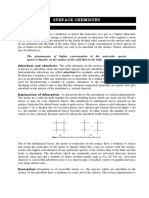 Surface Chemistry and POC PDF