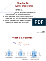 Chapter 14 - Polymer Structures