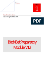 Benchmark Six Sigma Black Belt Preparatory Module v12 PDF
