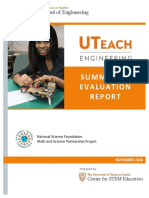 UTeachEngineering Summative Evaluation Report