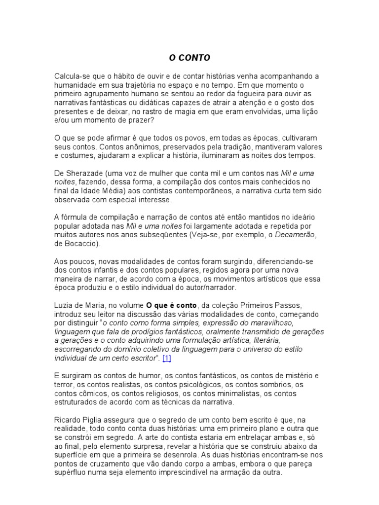 Contos Como Fazer | PDF | Contos | Tempo