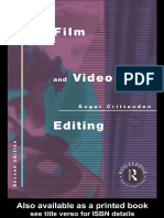 Film and Video Editing PDF