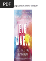 Read Book Big Magic: Creative Living Beyond Fear Download (PDF)