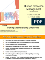 Human Resource Management: Training and Developing Employees