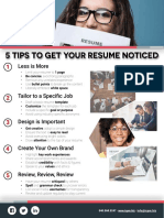 5 Tips For Resumes