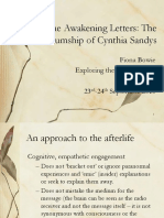 The Awakening Letters: The Mediumship of Cynthia Sandys