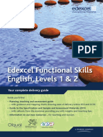 Edexcel Functional Skills English, Levels 1 & 2: Your Complete Delivery Guide