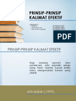 Prinsip-Prinsip Kalimat Efektif