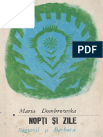 Maria Dombrowska - Nopti Si Zile - Vol 1 - Bogumil Si Barbara BW PDF