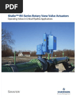 Shafer™ RV-Series Rotary Vane Valve Actuators