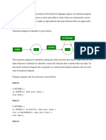 Transition Diagram Is A Special Kind of Flowchart For Language Analysis. in Transition Diagram