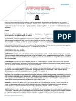 DOCUMENTO 1 . La Tipos de Gobiernos Antiguos.