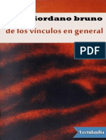 De Los Vinculos en General - Giordano Bruno