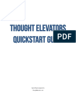 Thought Elevators Quickstart Guide: Special Report Prepared by