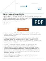 Otorrinolaringología: Seguro Exámenes Fonasa Reserva Tu Hora