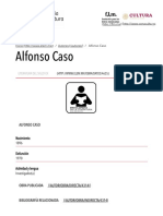 Alfonso Caso fundador instituciones antropología