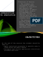 Introduction to Basic Statistical Concepts