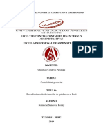 Procedimiento de Declaracion de Quiebra en El Peru