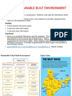 Ce 241A Sustainable Built Environment: Attendance Policy