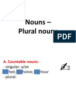 Nouns Plural Forms