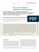 Aortic Diseases ESC Recommendations PDF