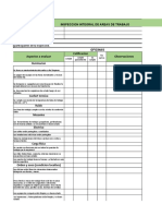 Formato Inspeccion General Areas de Trabajo 2016