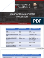 Environmental Conventions