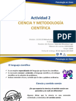 Ciencia y Metodología Científica