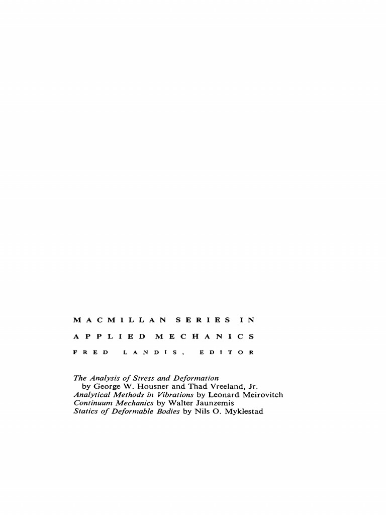 Leonard Meirovitch Analytical Methods in VibrationsPearson (1967) PDF PDF