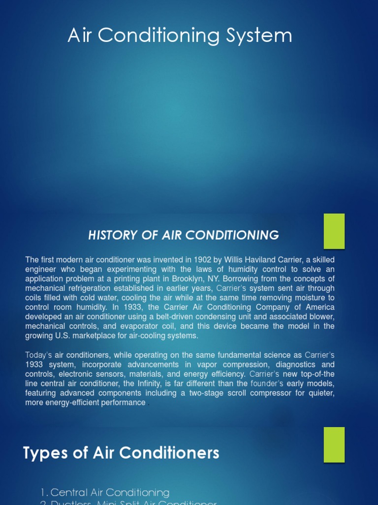 On Air Conditioning PDF Heat Pump Air Conditioning