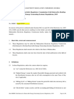 Draft MERC (Grid Interactive Rooftop RE Generating Systems) Regulations 2019