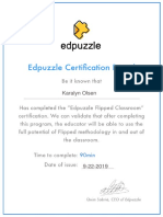 edpuzzle certificate flipped