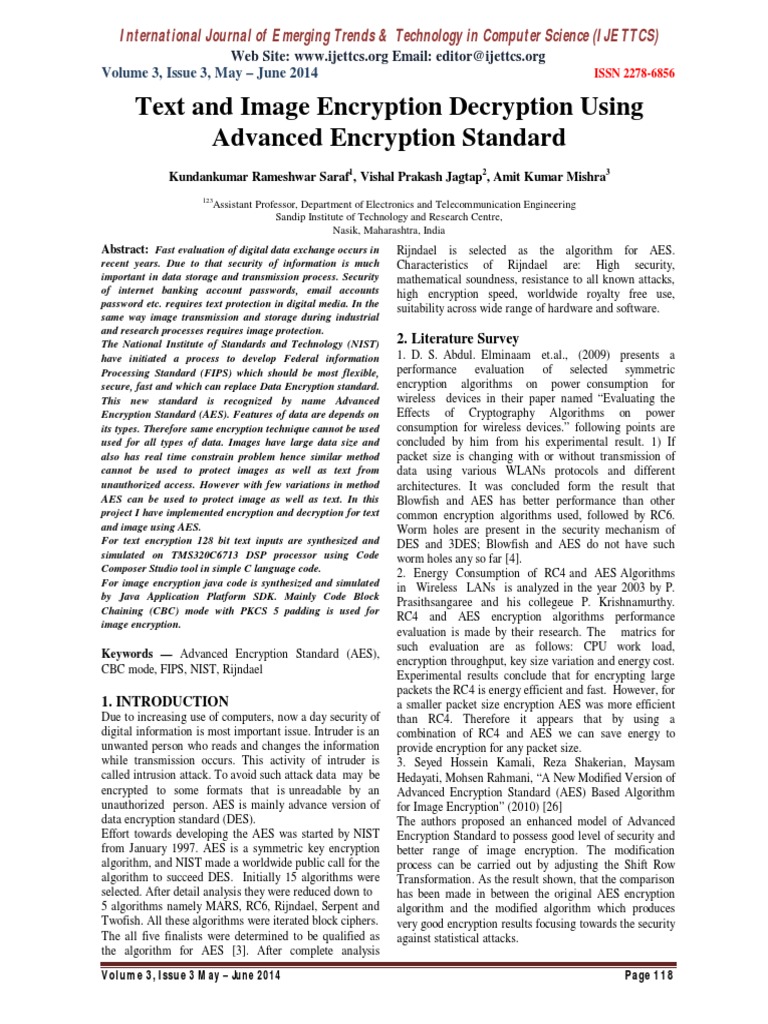 and Image Encryption Decryption Using PDF | PDF | Cryptography ...
