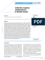 Metabolic and Endocrine Response To Exercise - Sympathoadrenal Integ