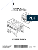 Generating Set ECM2800 - ECMT7000: Power Equipment