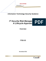 IT Security Risk Management:A Lifecycle Approach
