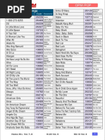 KS-10 and KS-40 Volume 9 Additional List