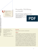 Personality and Health Review 2014