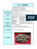 Fichas Rocas y Minerales