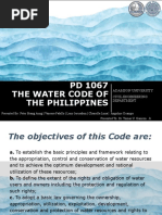 Water Code of The Philippines