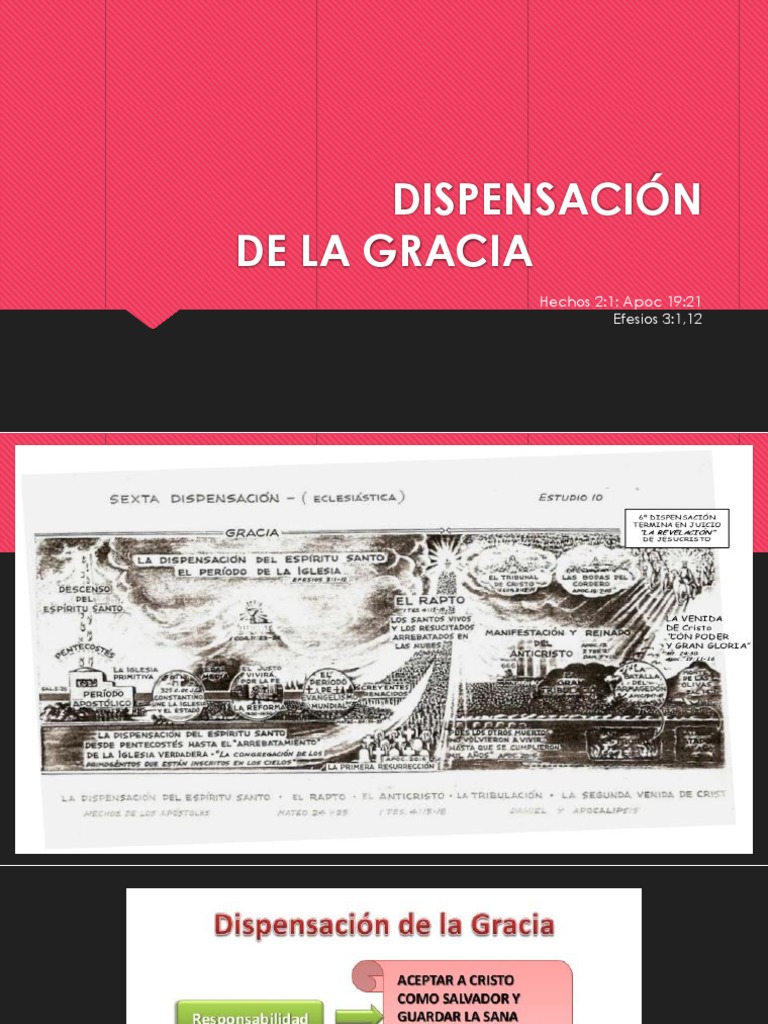 La Dispensación de la Gracia | PDF | Gracia en el cristianismo | Cristo ...